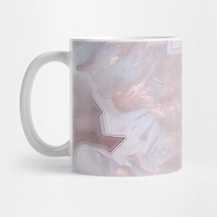 Pink quartz throw texture Mug